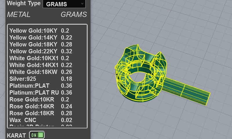 7pt Gem Or Diamond Tennis Bracelet 3D print model_4