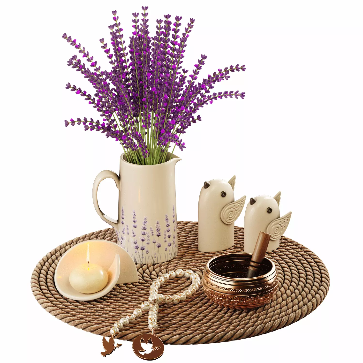 Purple Serenity 3D model