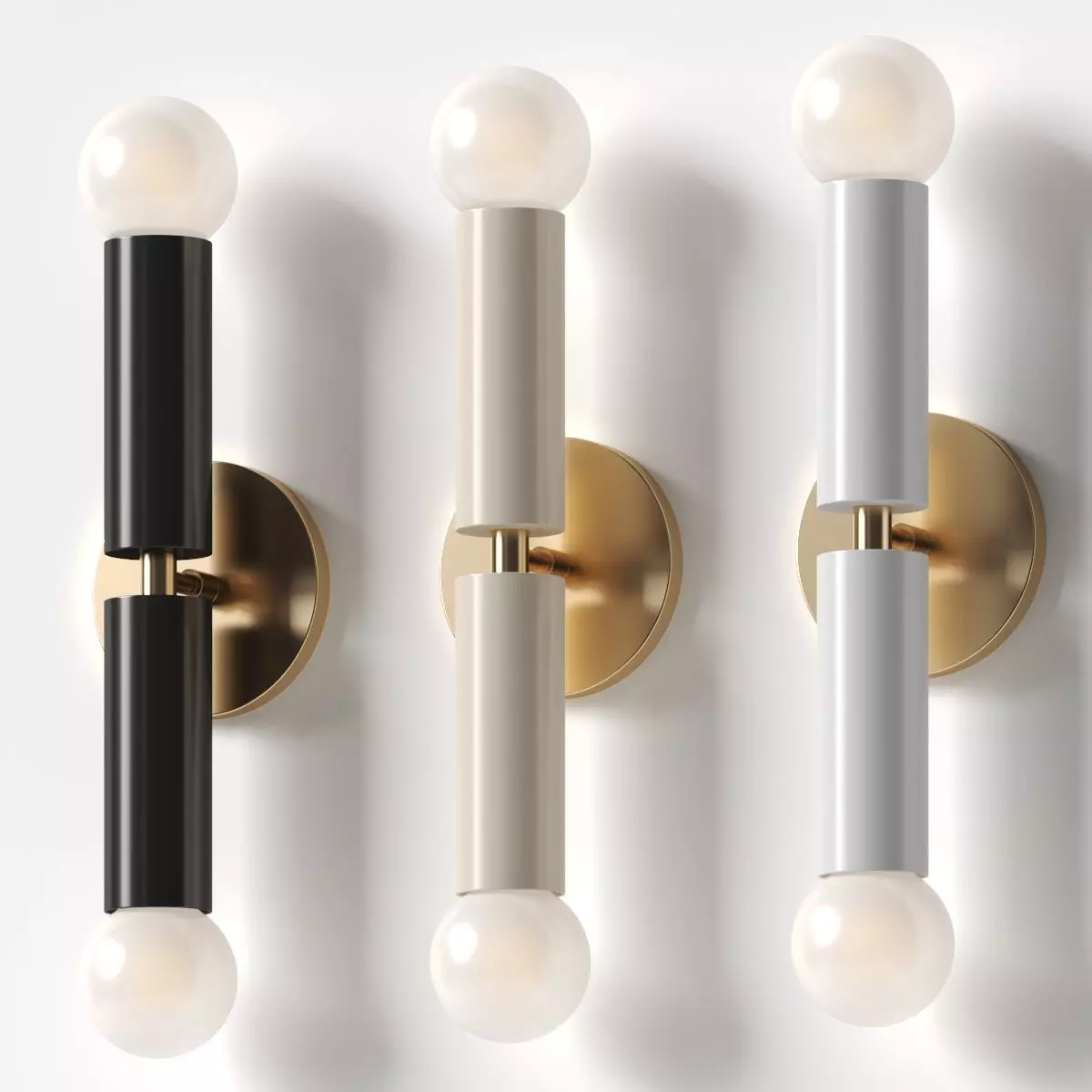 Color Monarch Sconce - ADA - Dutton Brown 3D model_0