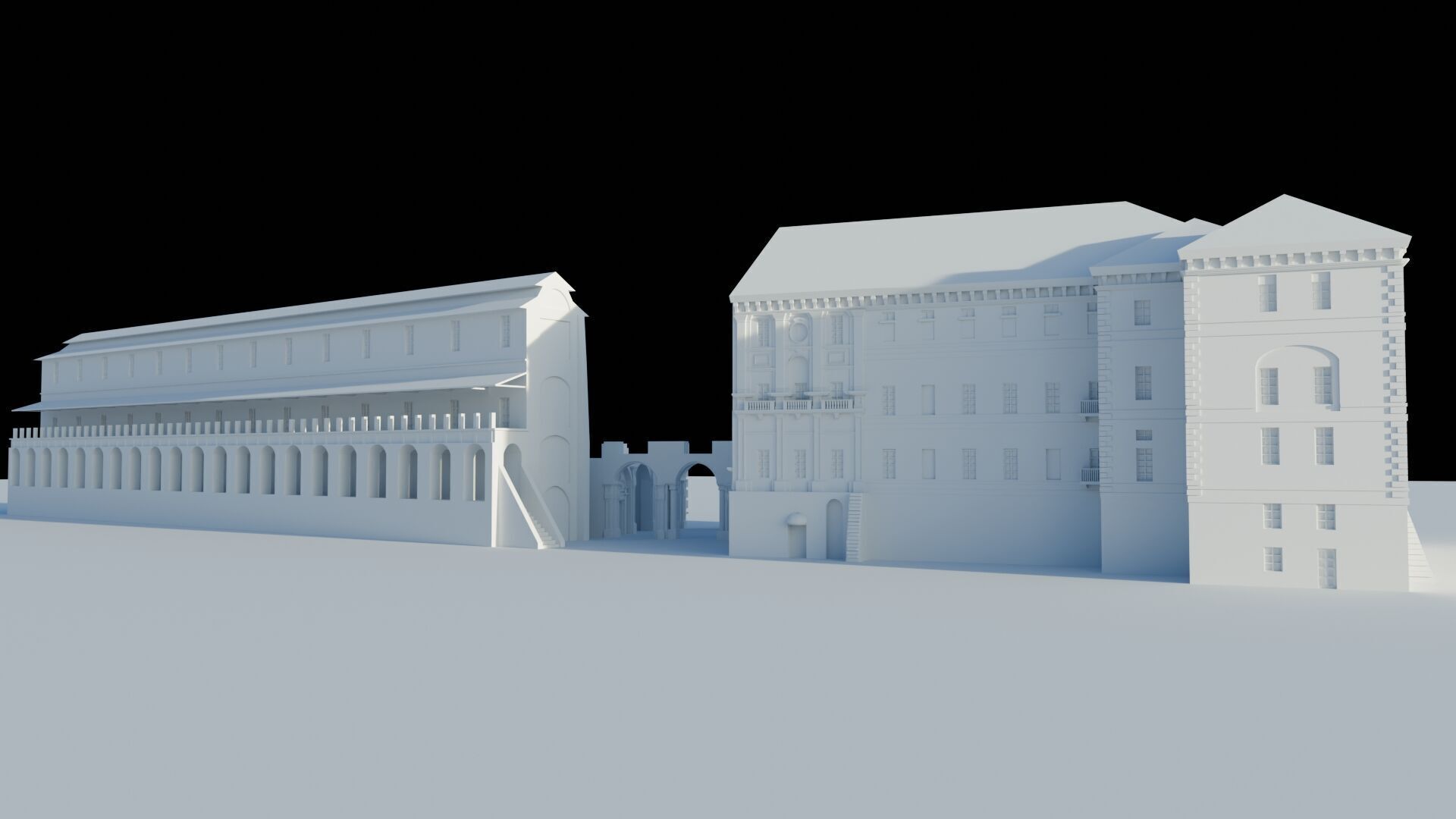 Castello di Rivoli - High-Quality 3D model_1
