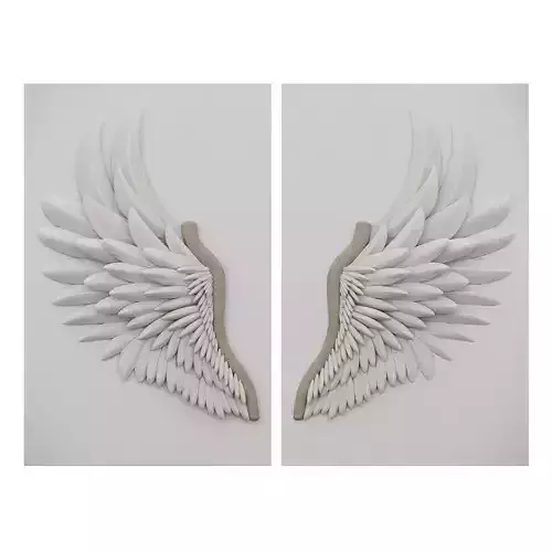 3d Art 02 Wings