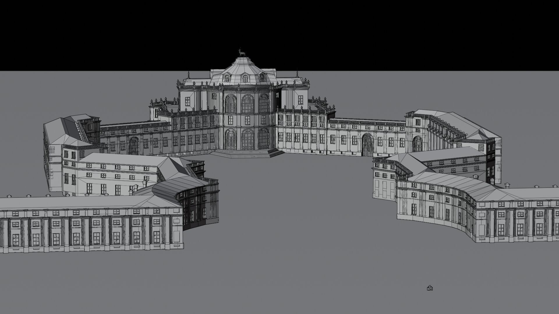 Palazzina di Caccia di Stupinigi - High-Quality 3D model_5