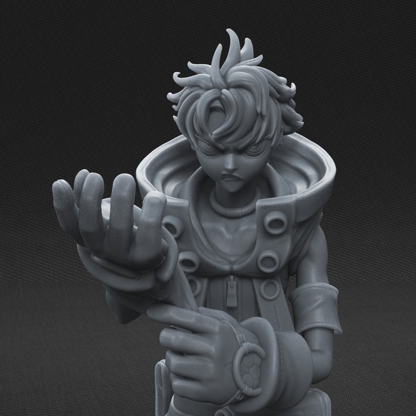 Gachiakuta -rudo 3D print model_4