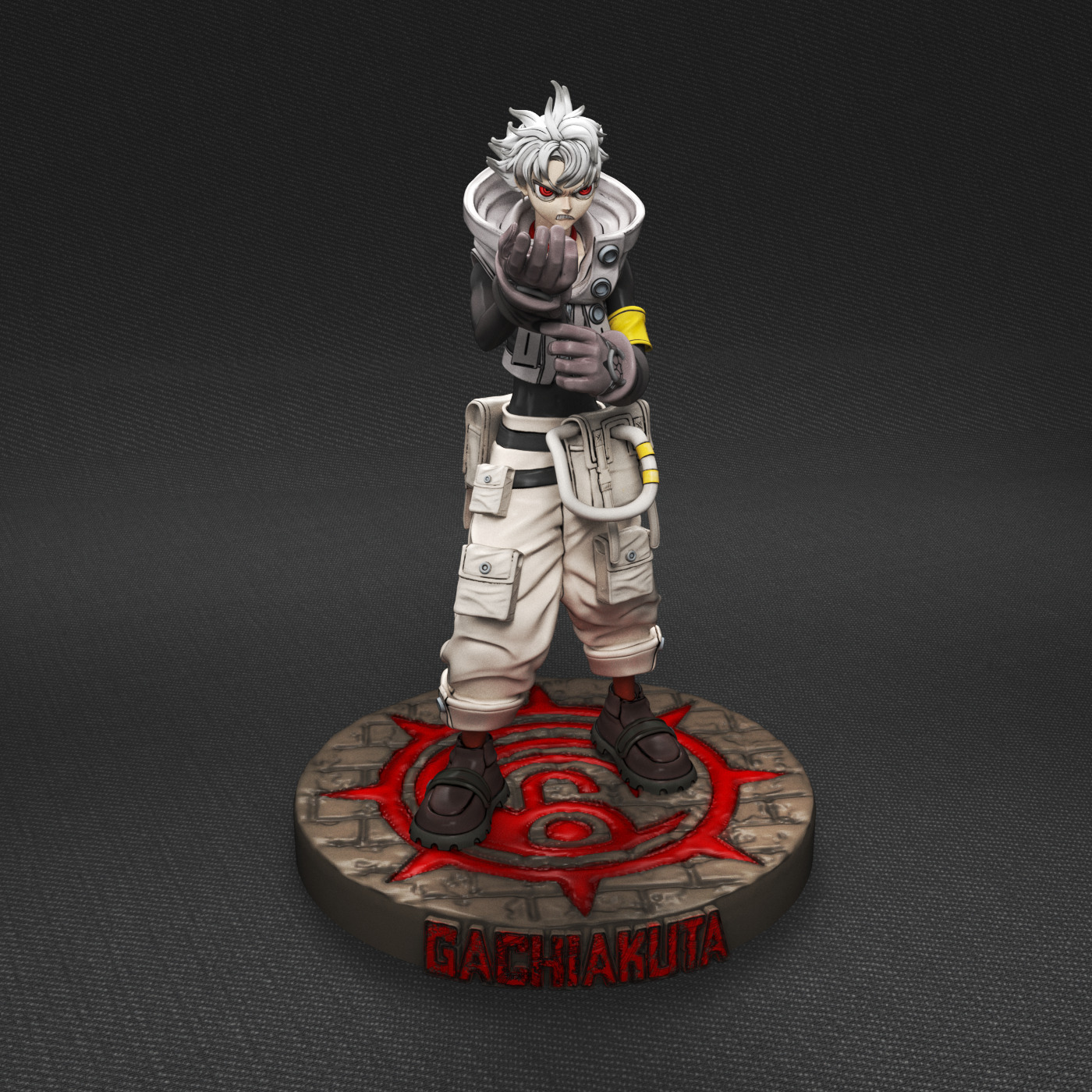 Gachiakuta -rudo 3D print model_1