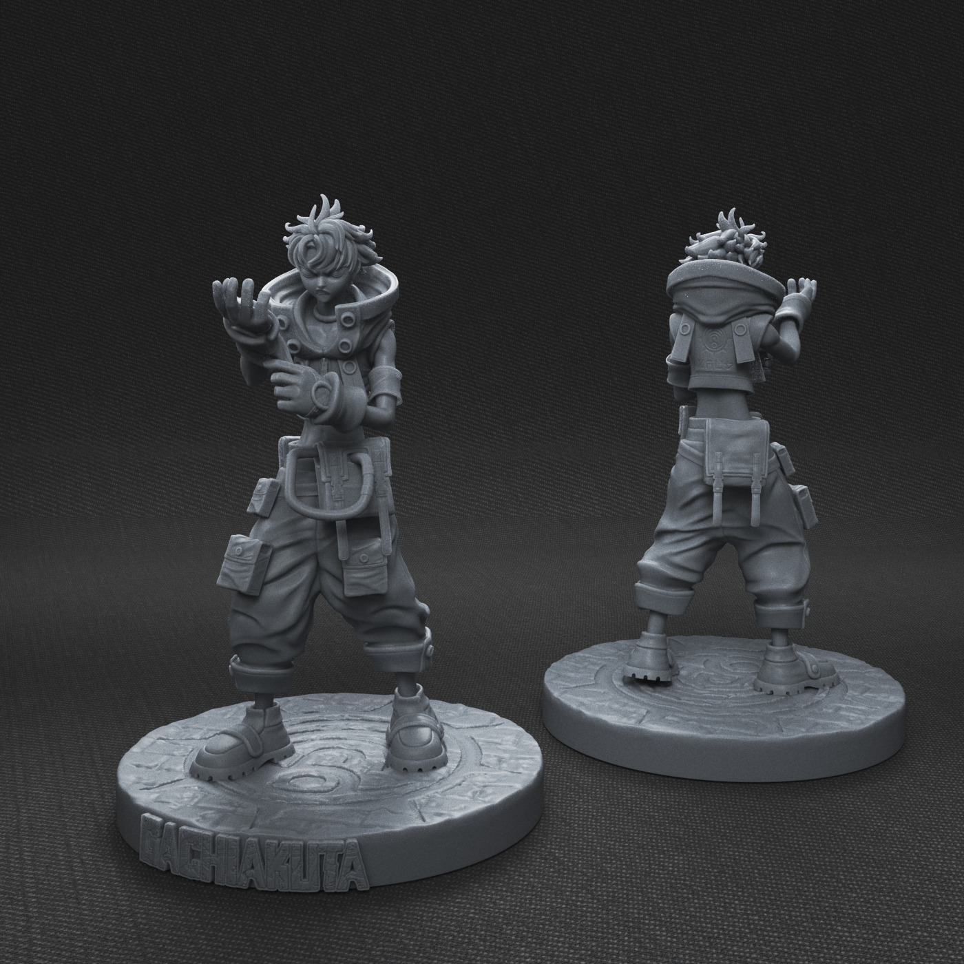 Gachiakuta -rudo 3D print model_6