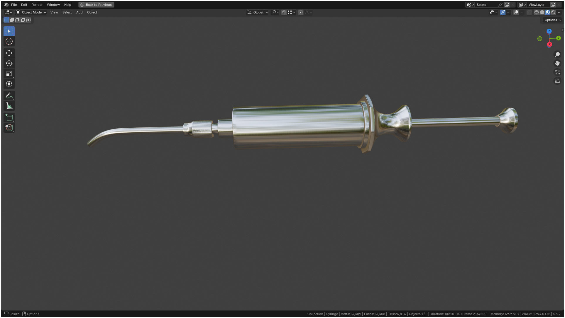 Dental Instruments 3D Model Collection_13