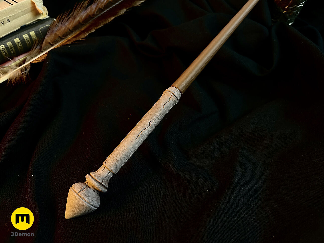 Hermione Granger 1st wand 3D print model_3