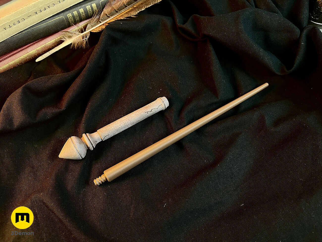 Hermione Granger 1st wand 3D print model_1