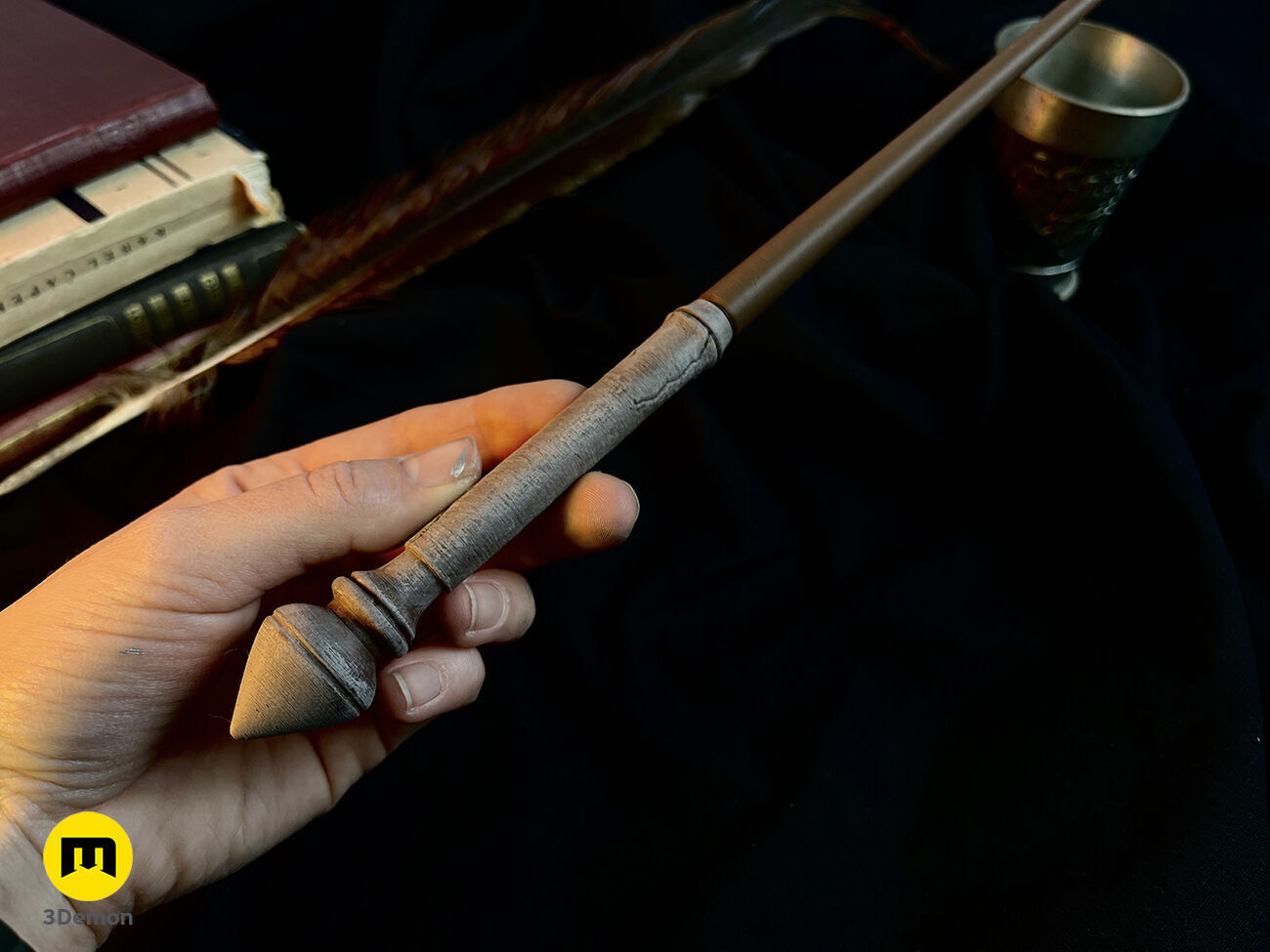 Hermione Granger 1st wand 3D print model_2