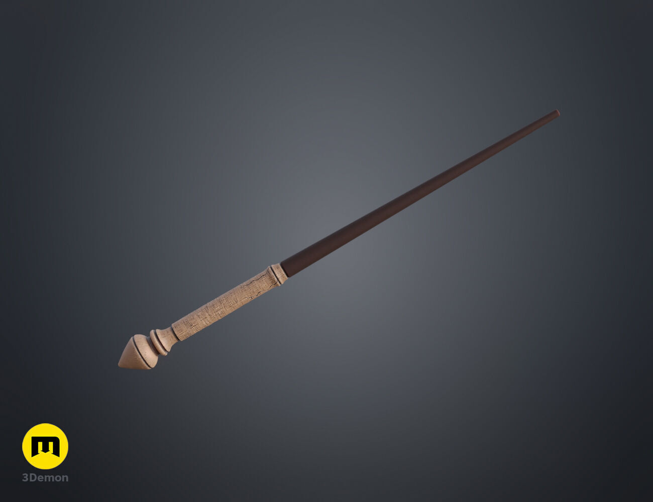 Hermione Granger 1st wand 3D print model_6