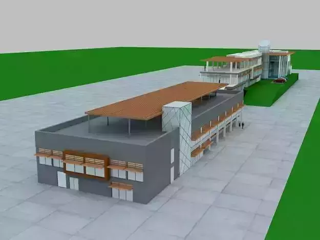 CAteen attached with  office