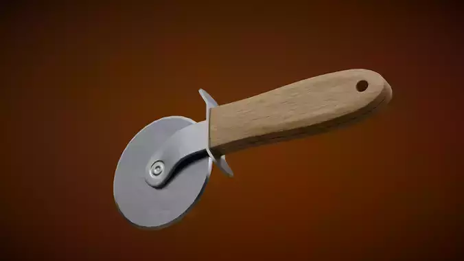 Pizza Cutter 3D model