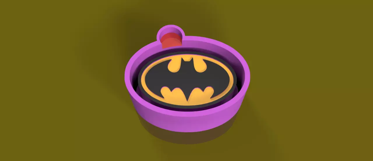 Batman Freshies Mold Scalable Versatile 3D print model