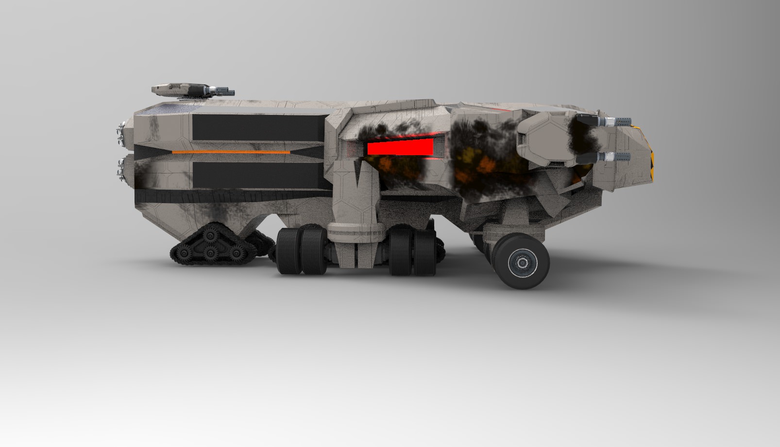 PG Ramming Troup Carrier 3D model_1