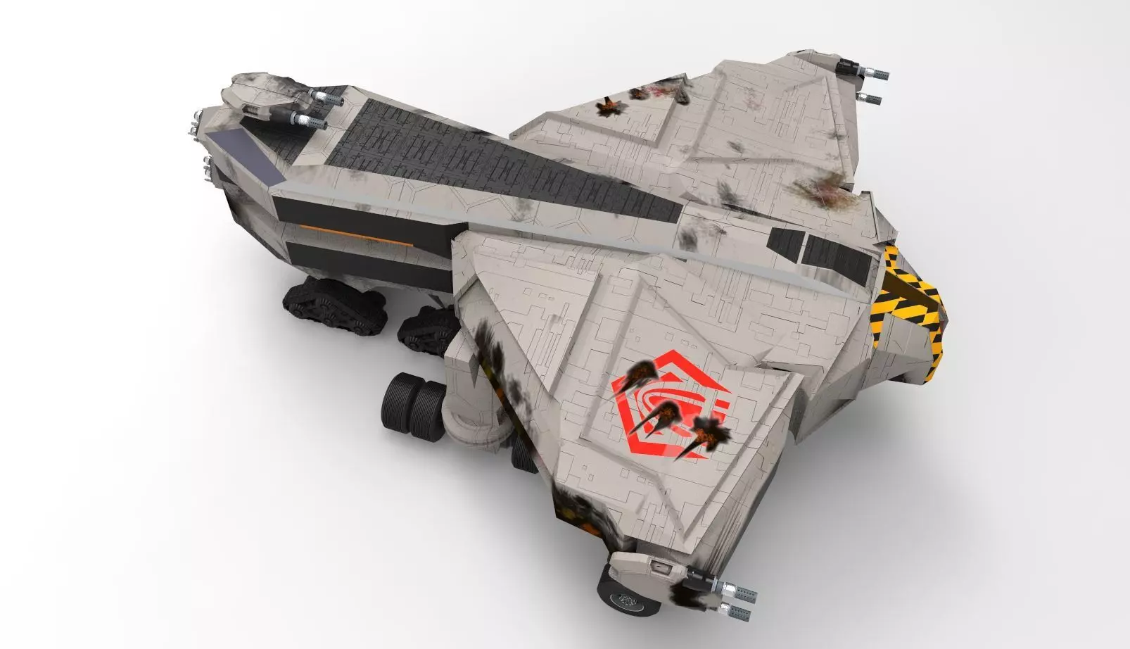 PG Ramming Troup Carrier 3D model_0