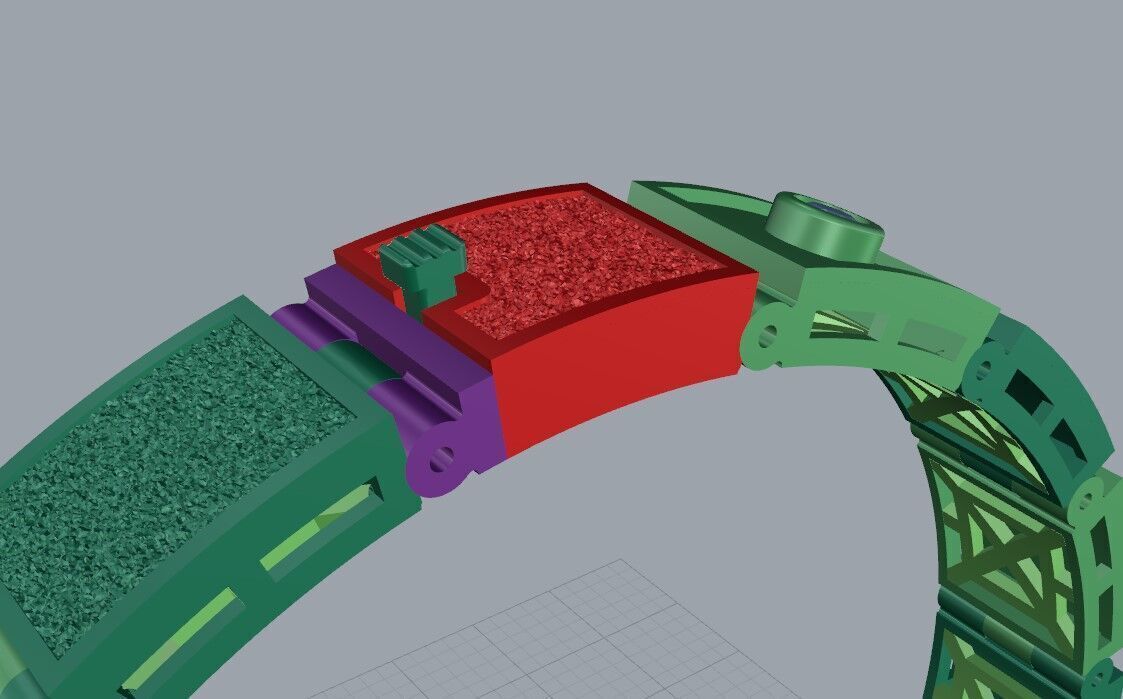 Bracelet 66217 3D print model_10