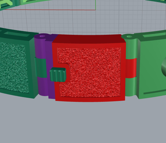 Bracelet 66217 3D print model_12