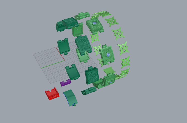 Bracelet 66217 3D print model_15