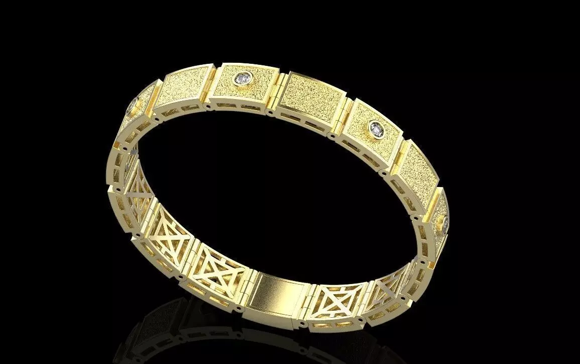 Bracelet 66217 3D print model_0