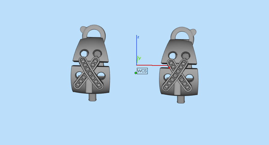 Earrings 31423 3D print model_4