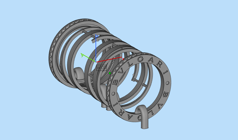 Ring 54154 3D print model_9