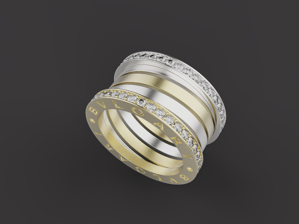 Ring 54154 3D print model_2