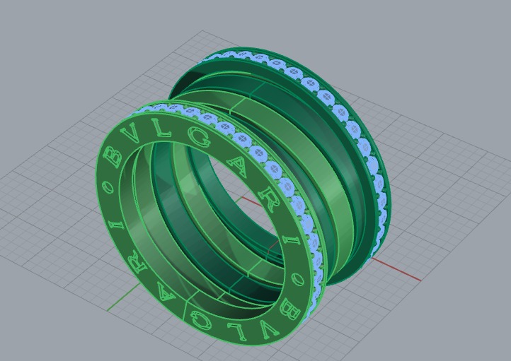 Ring 54154 3D print model_7
