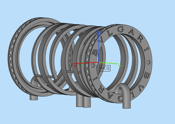 Ring 54154 3D print model_12
