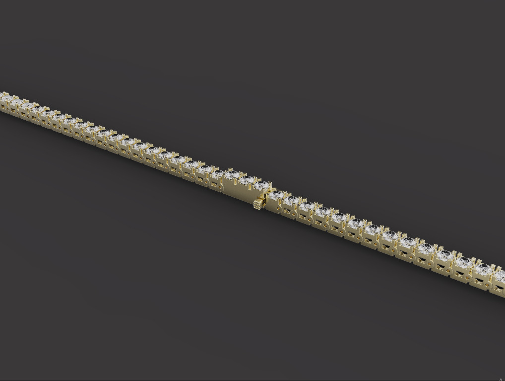 Bracelet 54946 3D print model_4