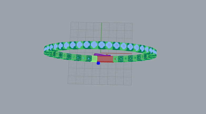 Bracelet 54946 3D print model_15