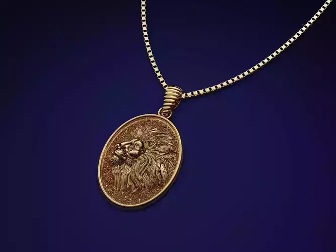 Lion pendant