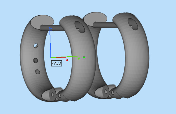 Earrings 804 3D print model_14
