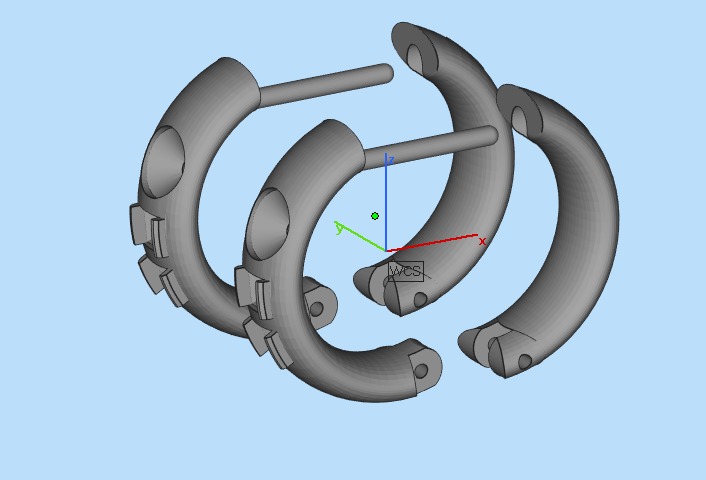 Earrings 804 3D print model_13