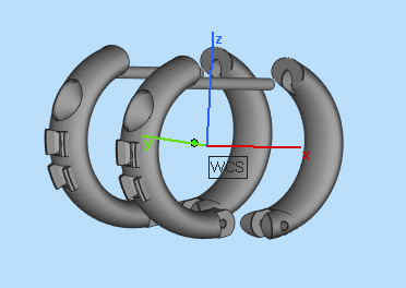 Earrings 804 3D print model_16