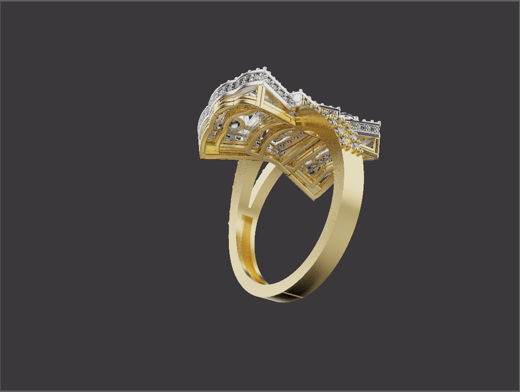 Ring 67140 3D print model_1