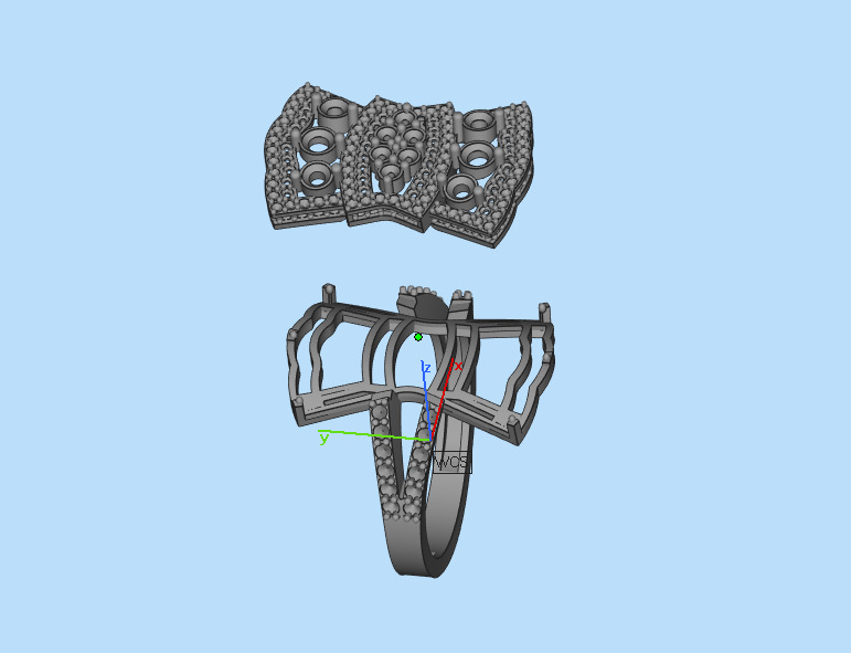 Ring 67140 3D print model_5