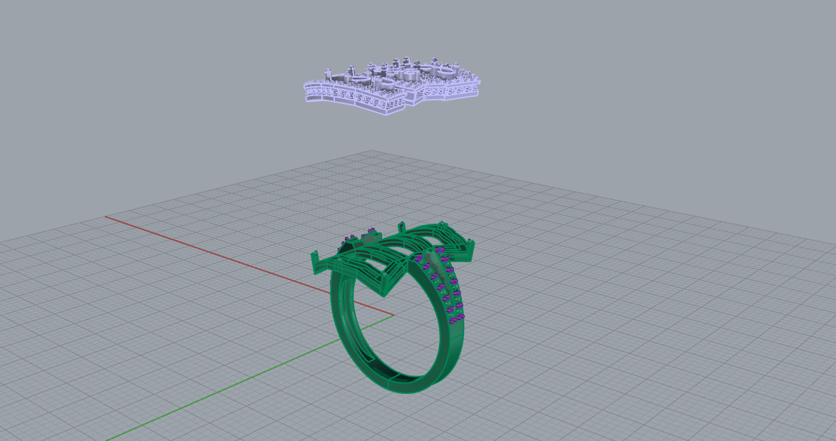 Ring 67140 3D print model_12