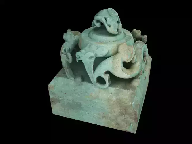 Chinese bronze ware 3D model