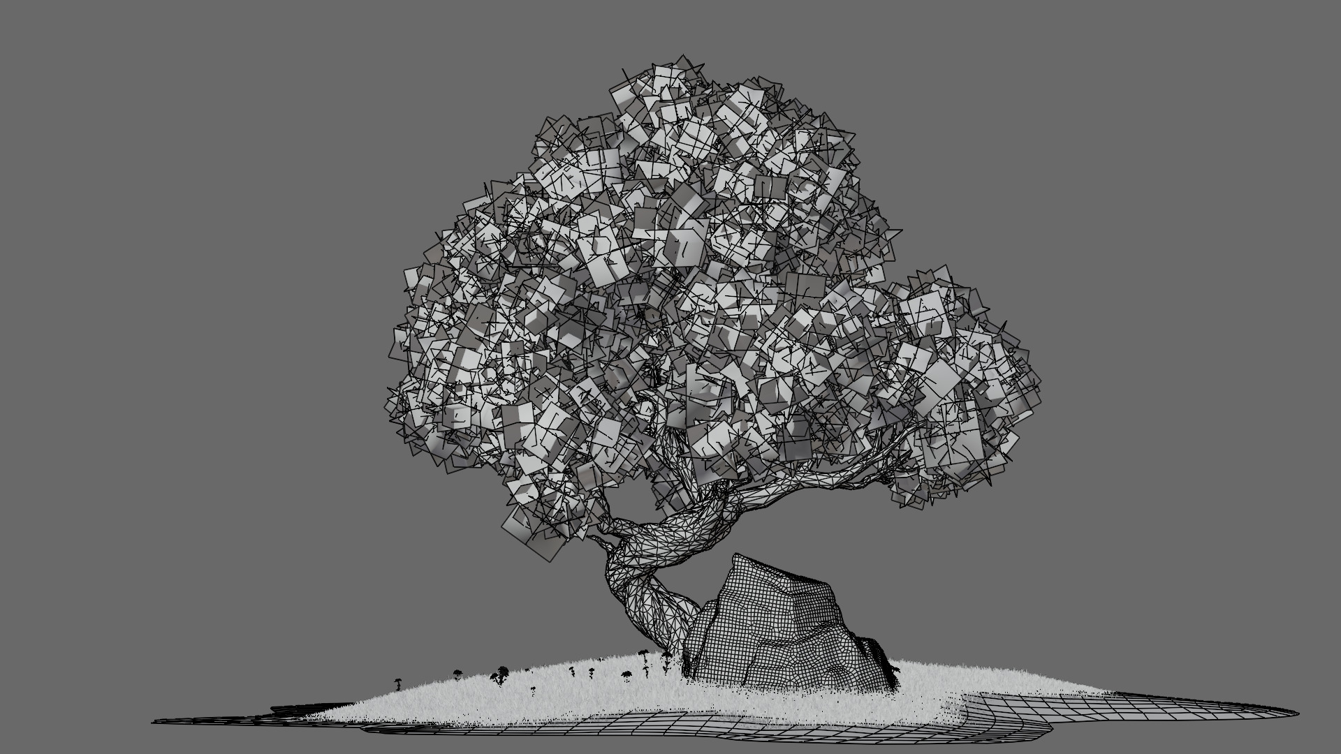 Cartoon Stylized Tree 3D model | CGTrader