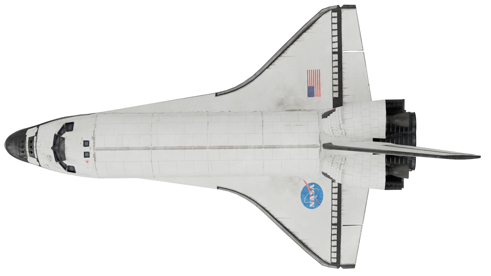 Space Shuttle 3D model_8