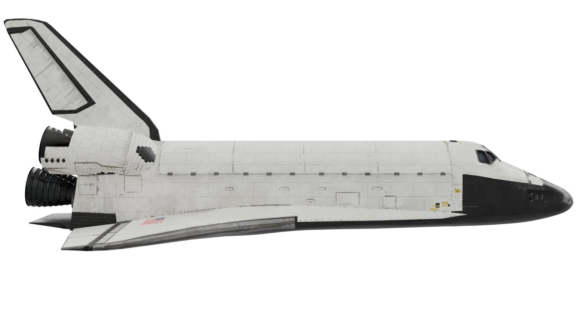 Space Shuttle 3D model_5