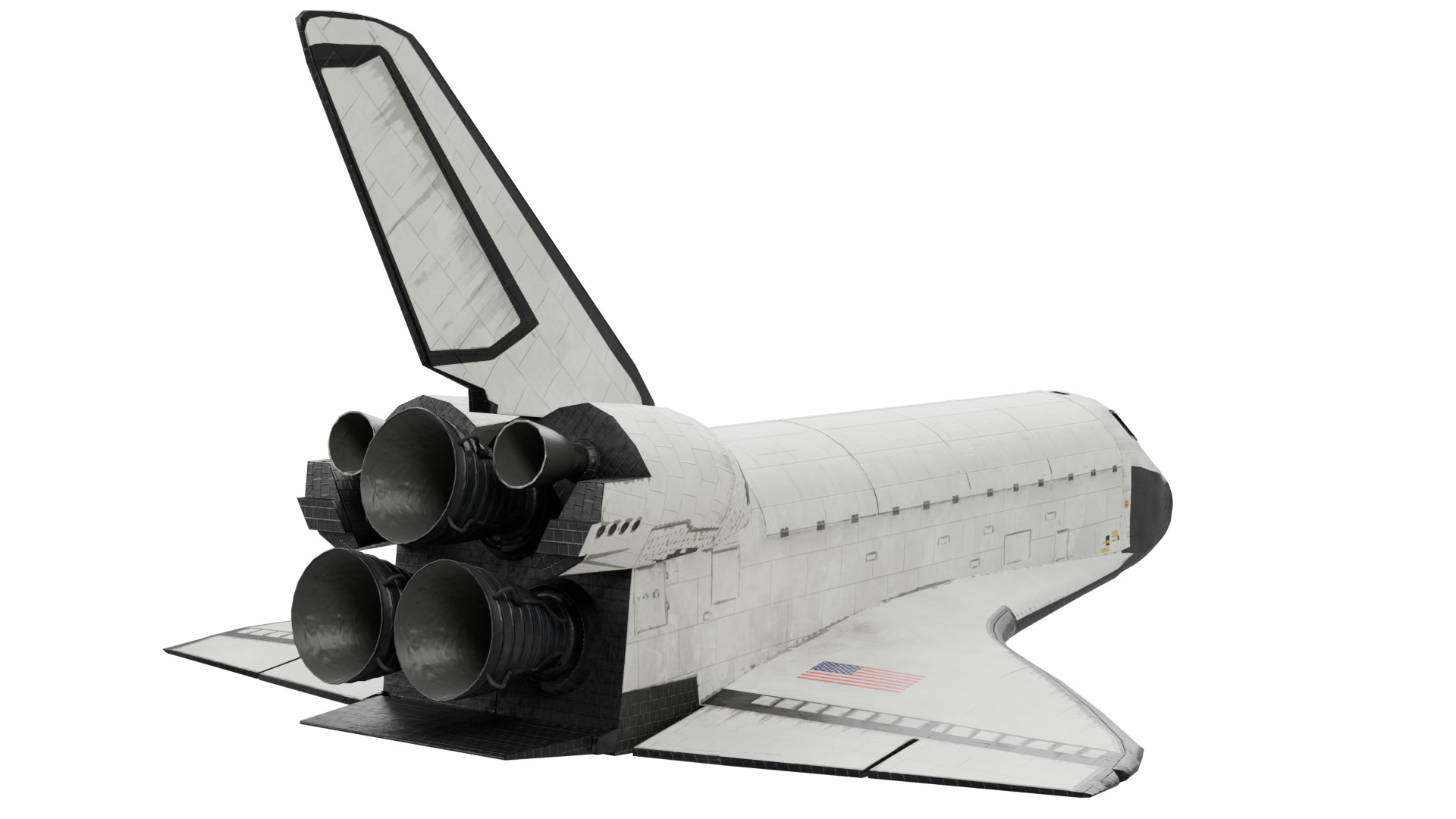 Space Shuttle 3D model_4