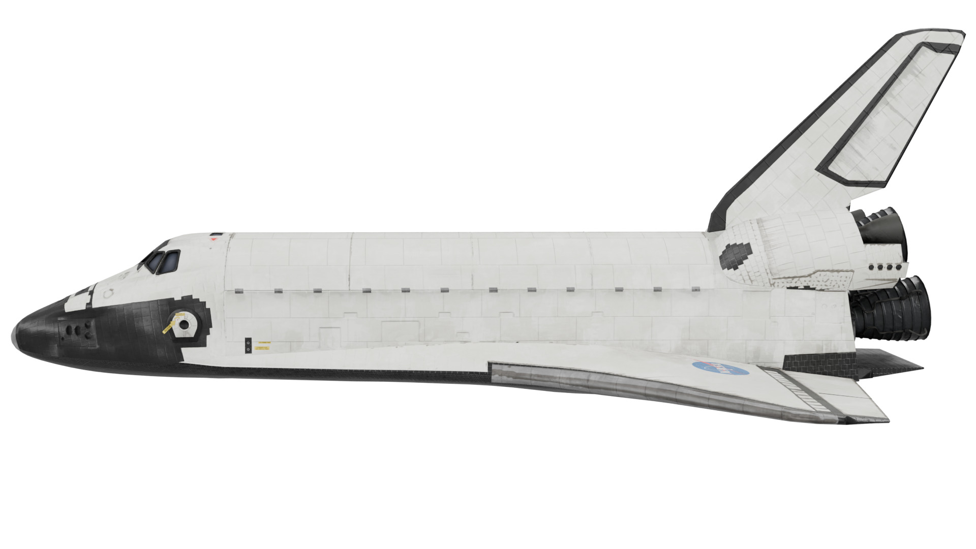 Space Shuttle 3D model_1