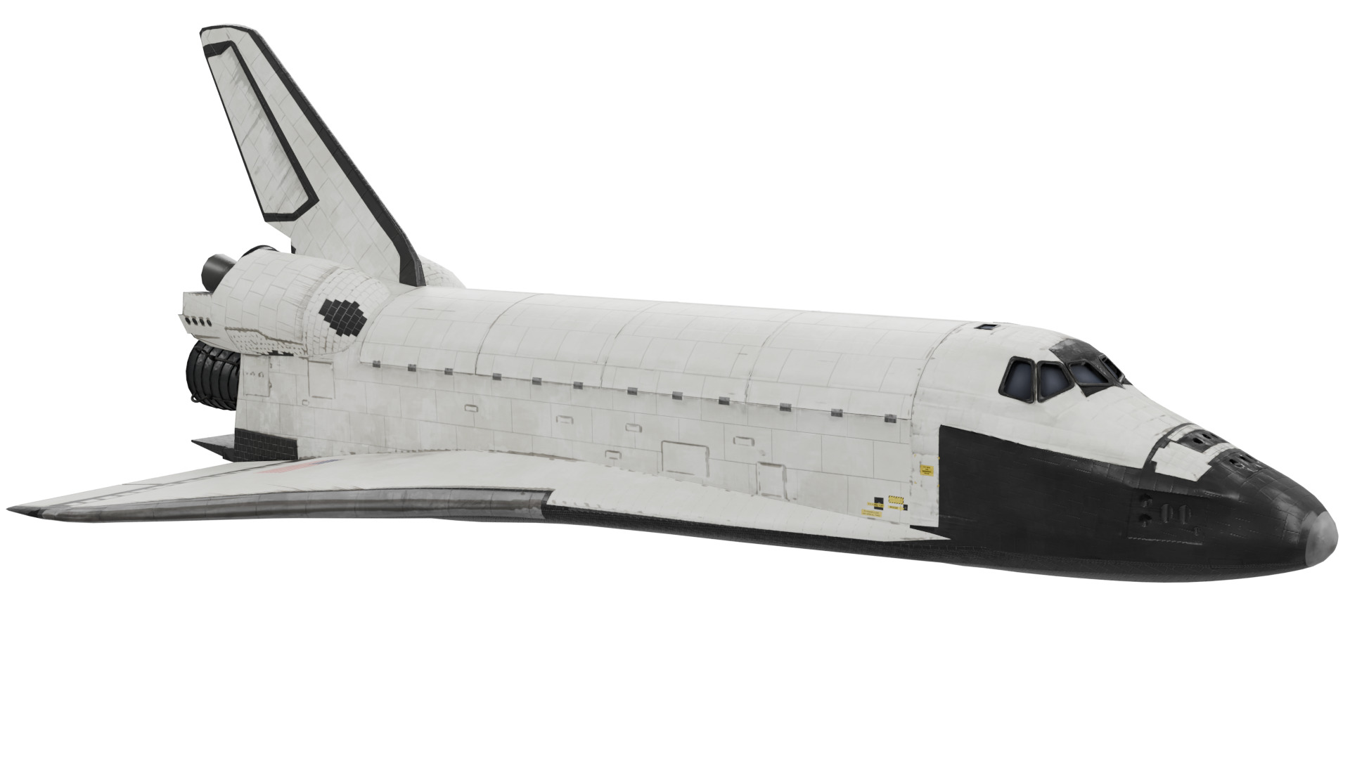 Space Shuttle 3D model_6