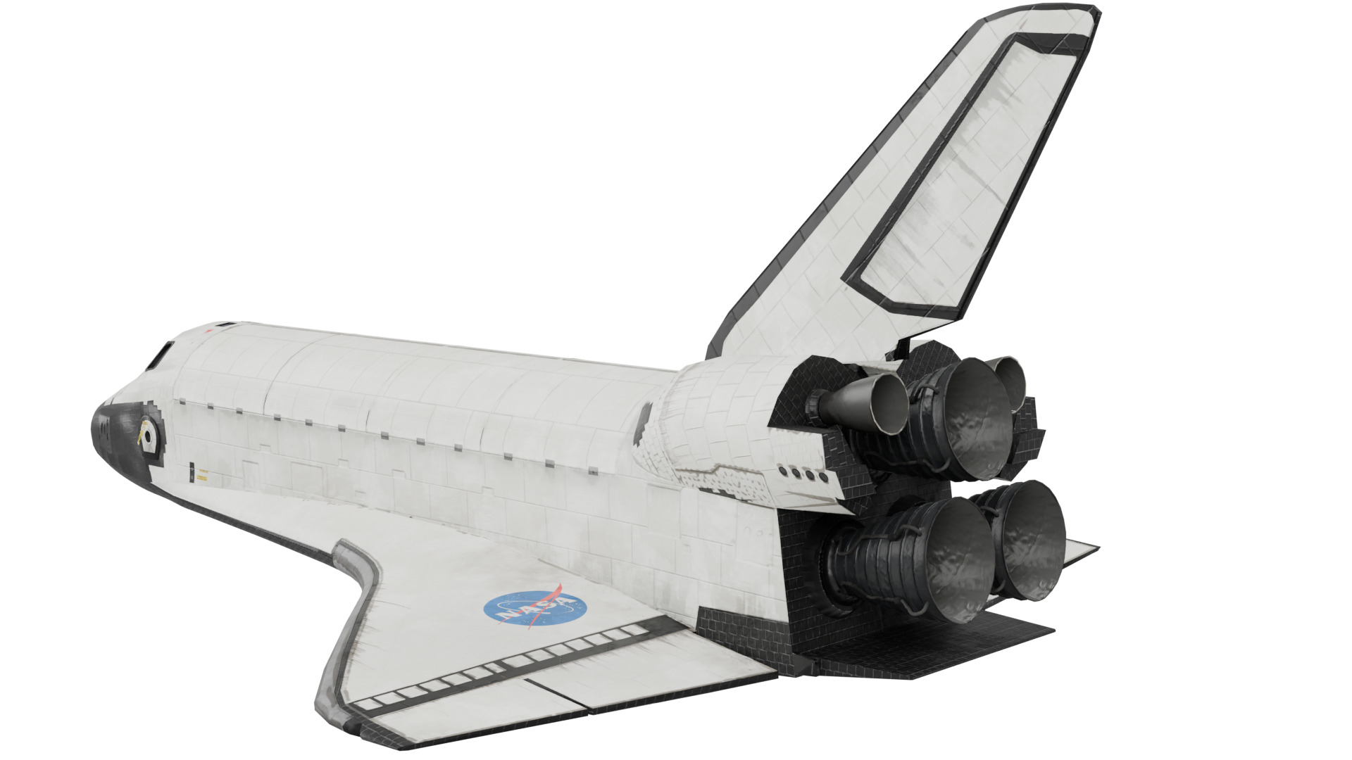 Space Shuttle 3D model_2