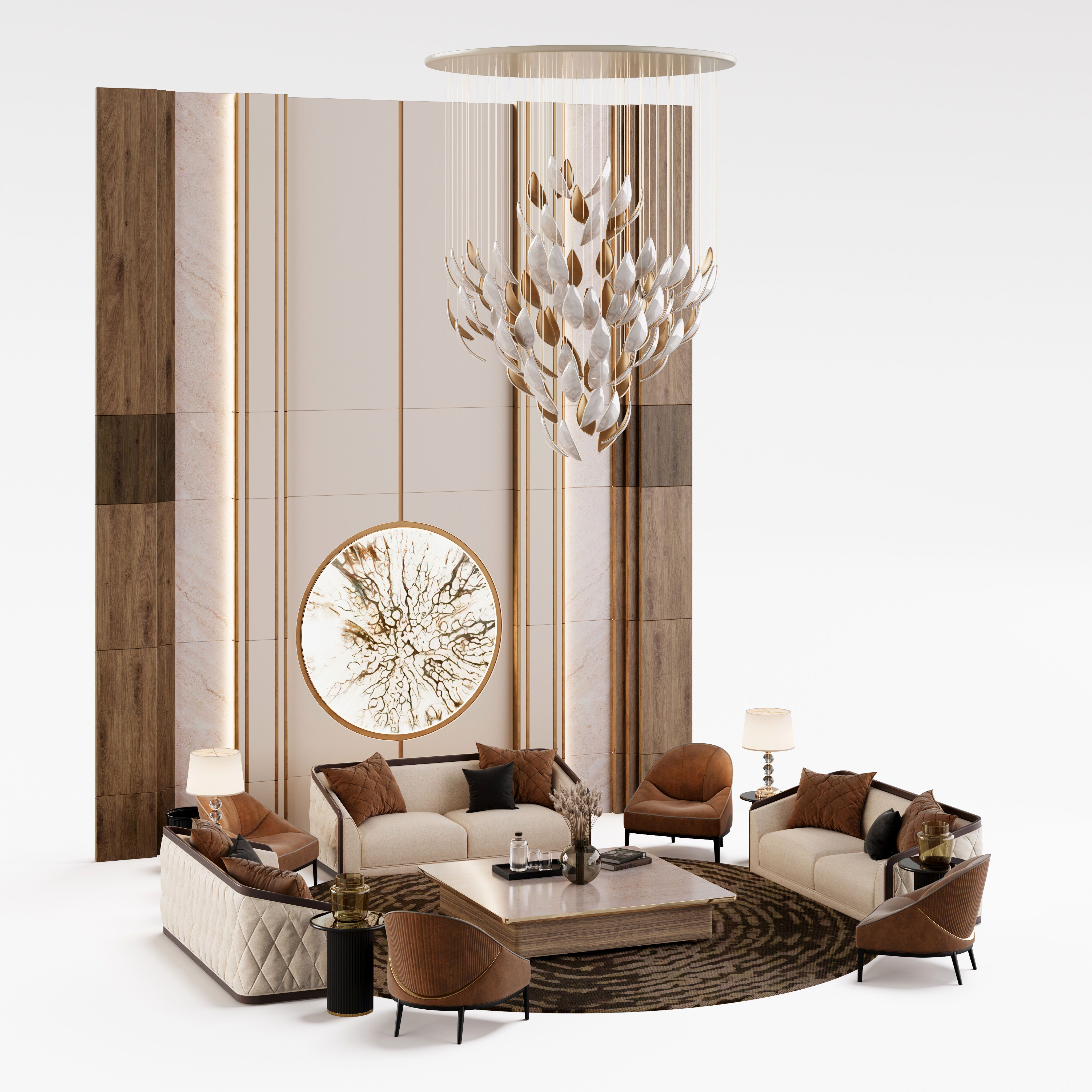 Archmodels vol 298 - lounge furniture sets 3D model_11