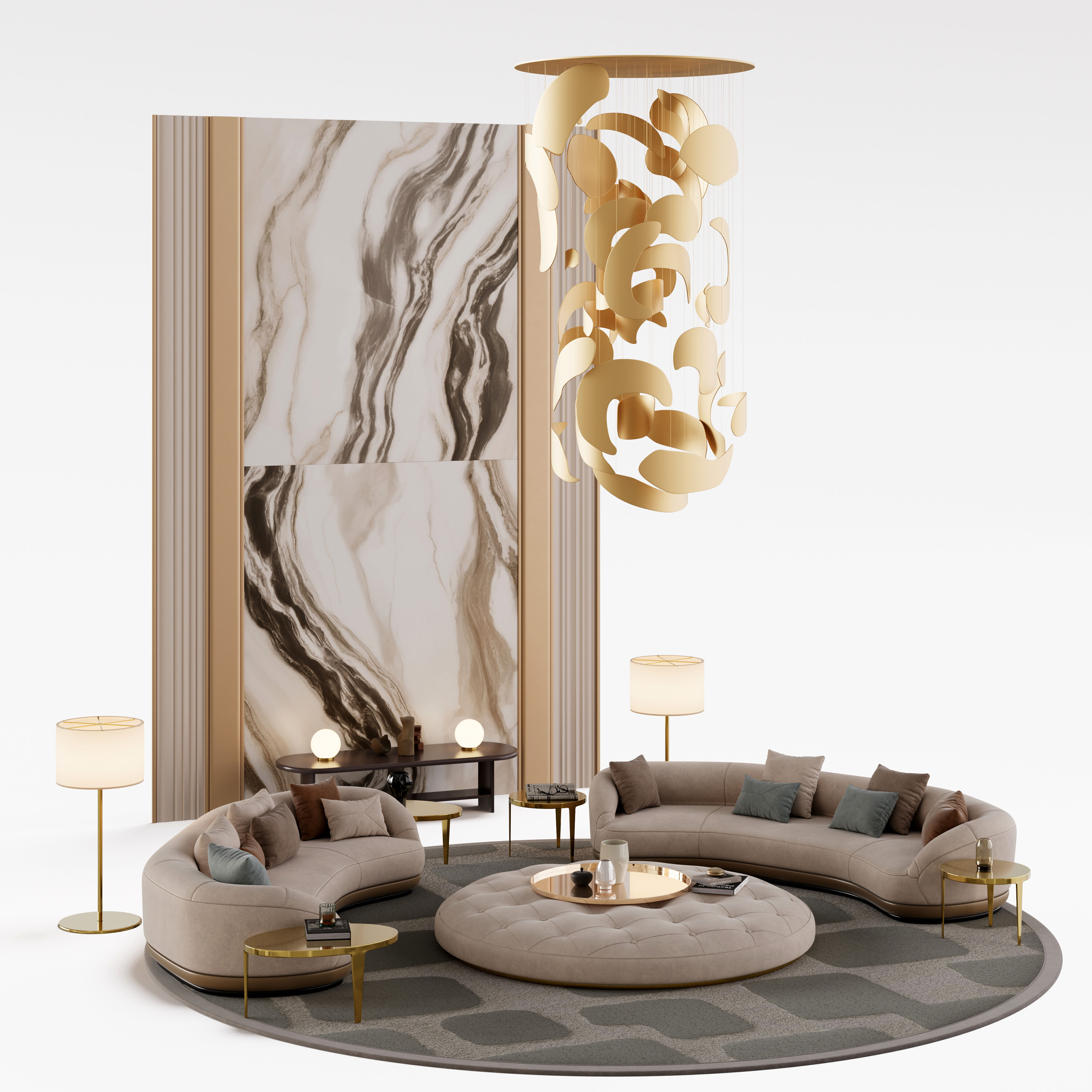 Archmodels vol 298 - lounge furniture sets 3D model_13