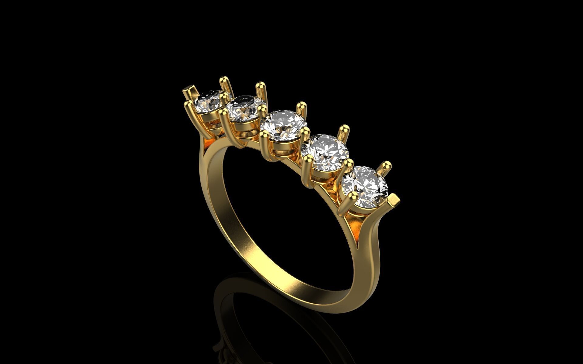 Ring z411 3D print model_2