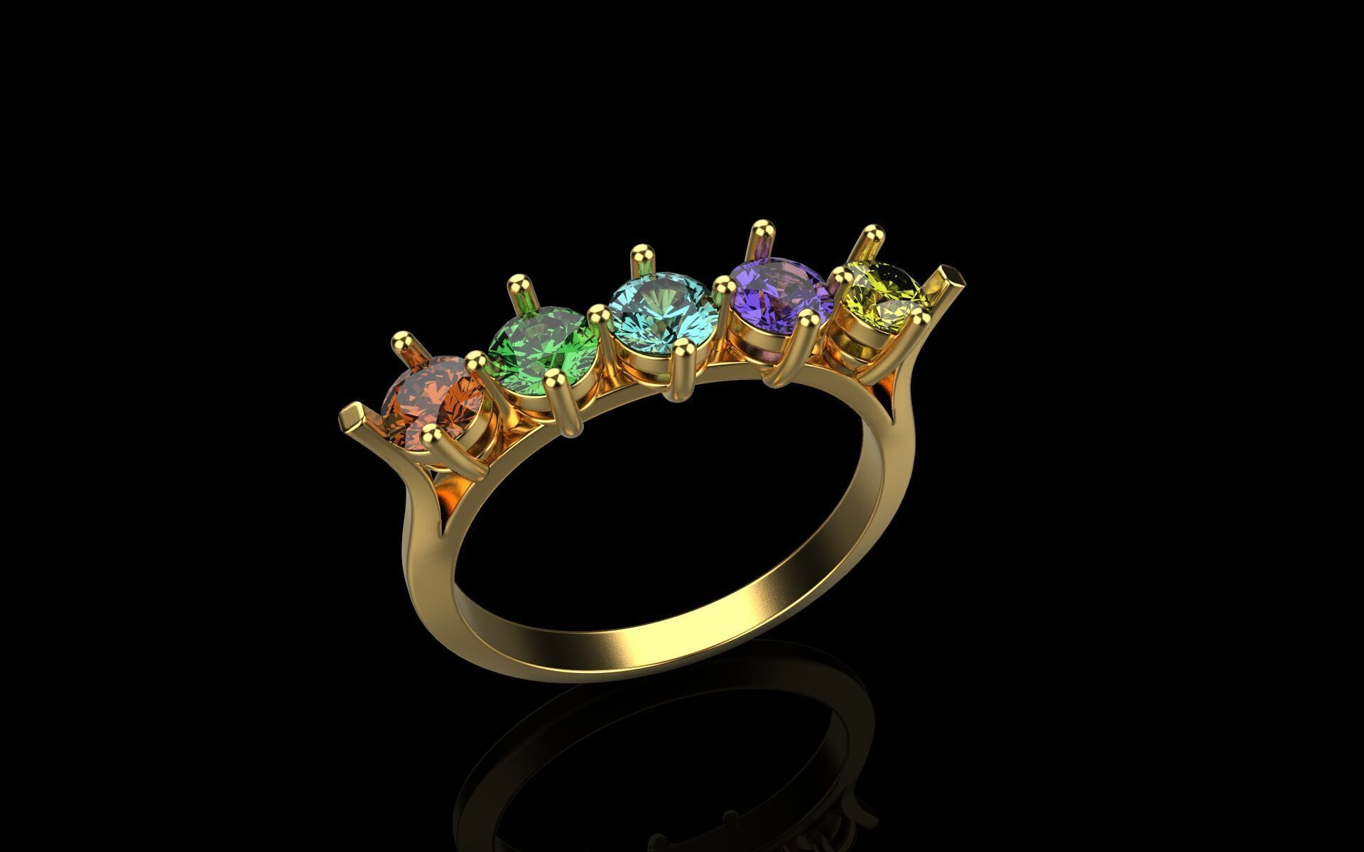 Ring z411 3D print model_8