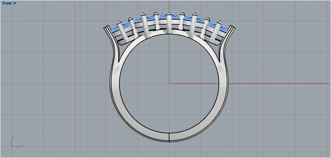 Ring z411 3D print model_12
